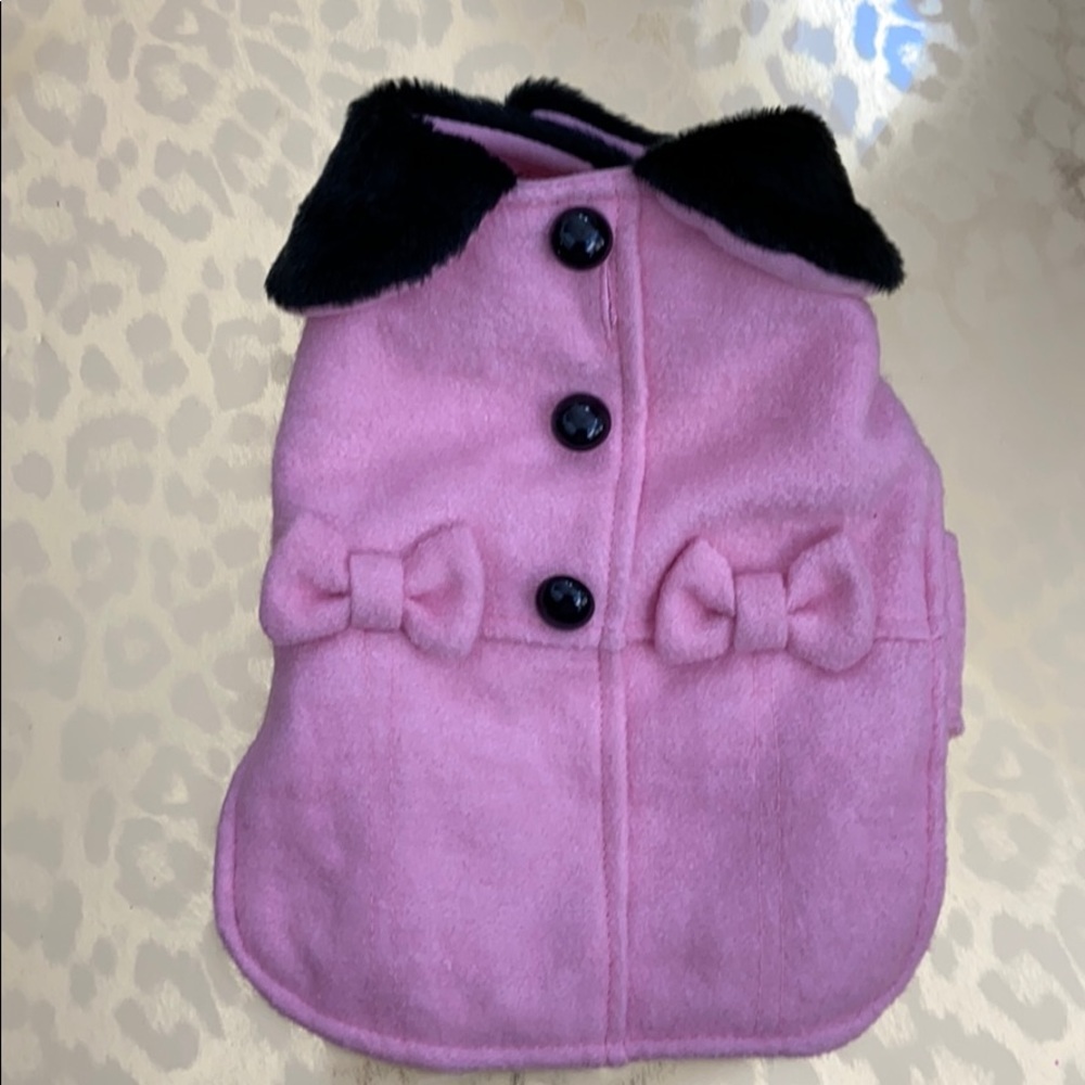 Pink Winter Puppy Coat